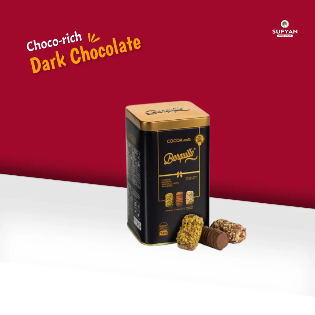 Barquillo Tin Dark Chocolate (200g)