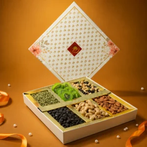 Pastel Green Gift box - 6 Column